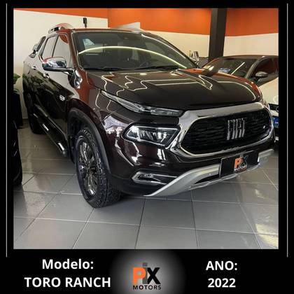 FIAT TORO 2.0 16V TURBO DIESEL RANCH 4WD AT9 FIAT TORO 2.0 16V TURBO DIESEL RANCH 4WD AT9